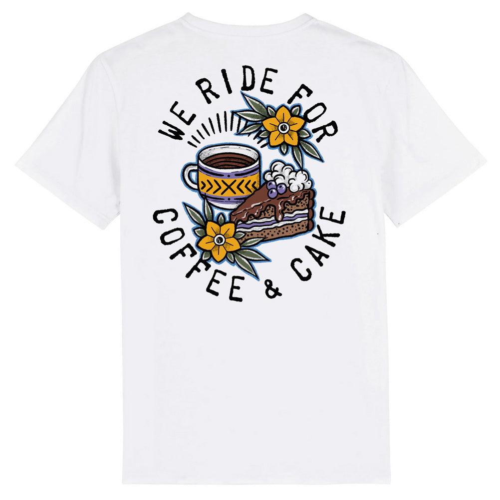 WHIP TILL RIP - We Ride For Coffee & Cake - Casual Tshirt