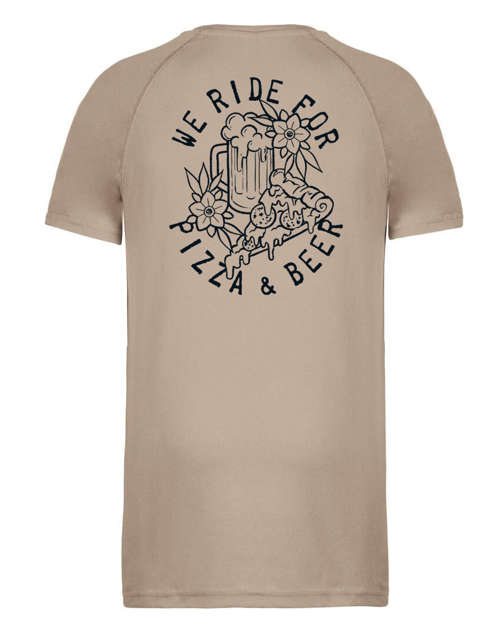 WHIP TILL RIP - Ridingshirt UNISEX - We Ride For Pizza & Beer