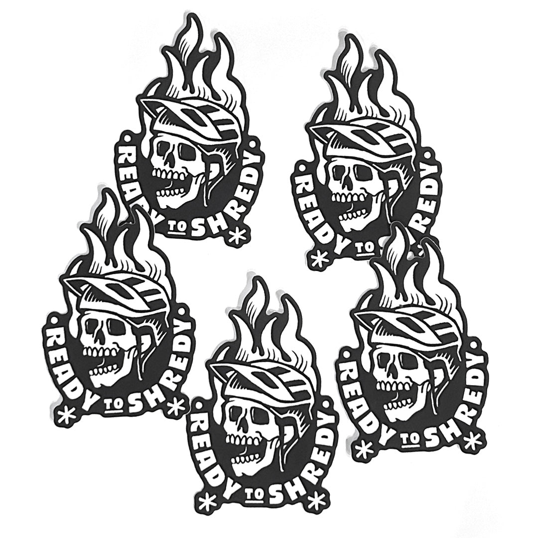 WHIP TILL RIP - Ready to Shredy 5x Sticker