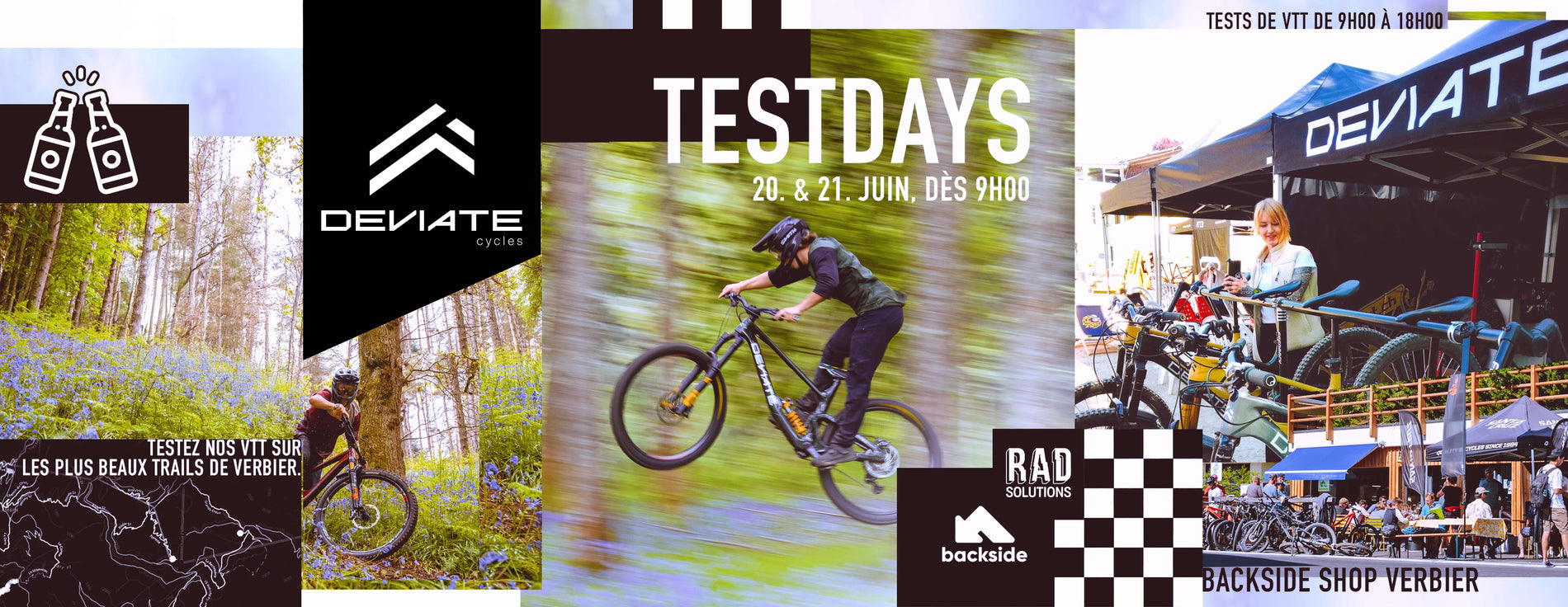 DEVIATE TESTDAYS BACKSIDE VERBIER