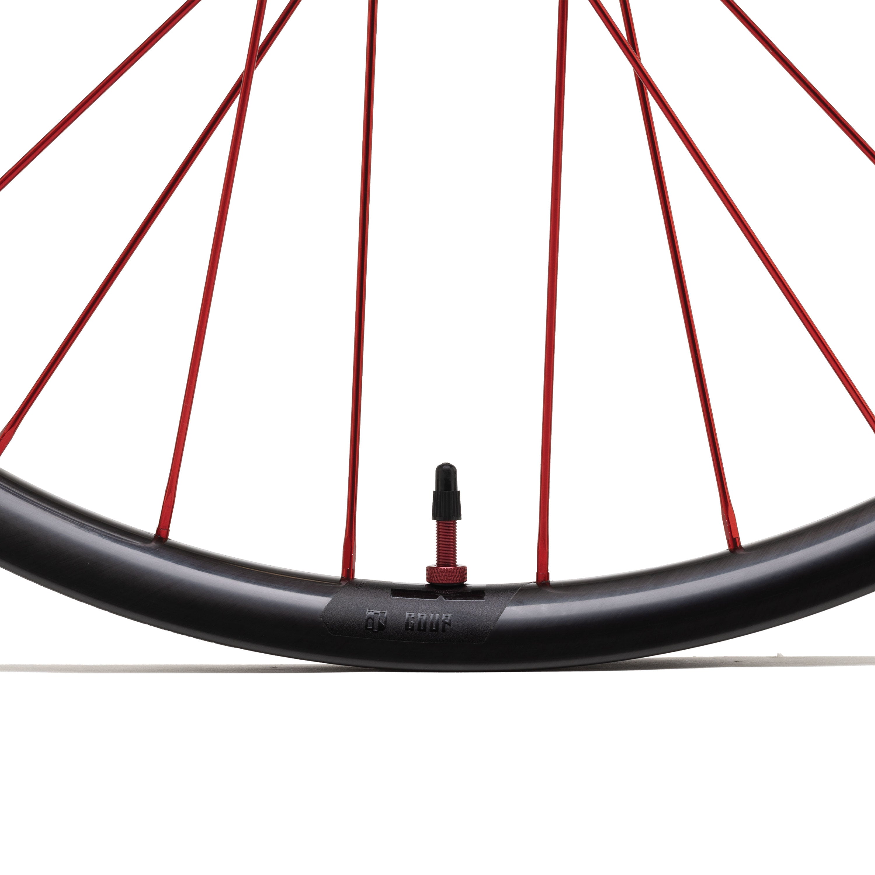 Coup Carbon Felge Decal und Nippel Detail