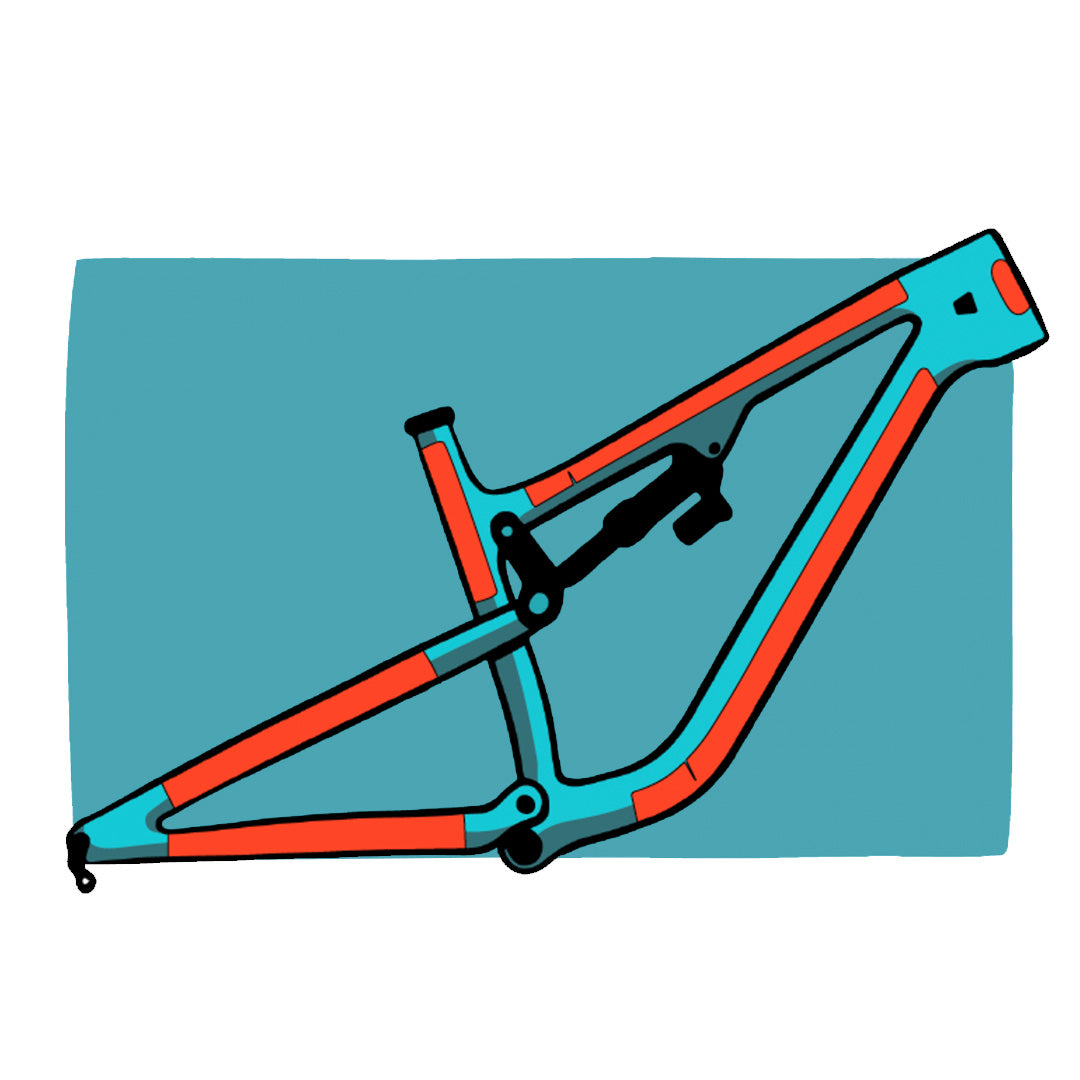RIDE WRAP - Essential Protection - MTB Frame Kit