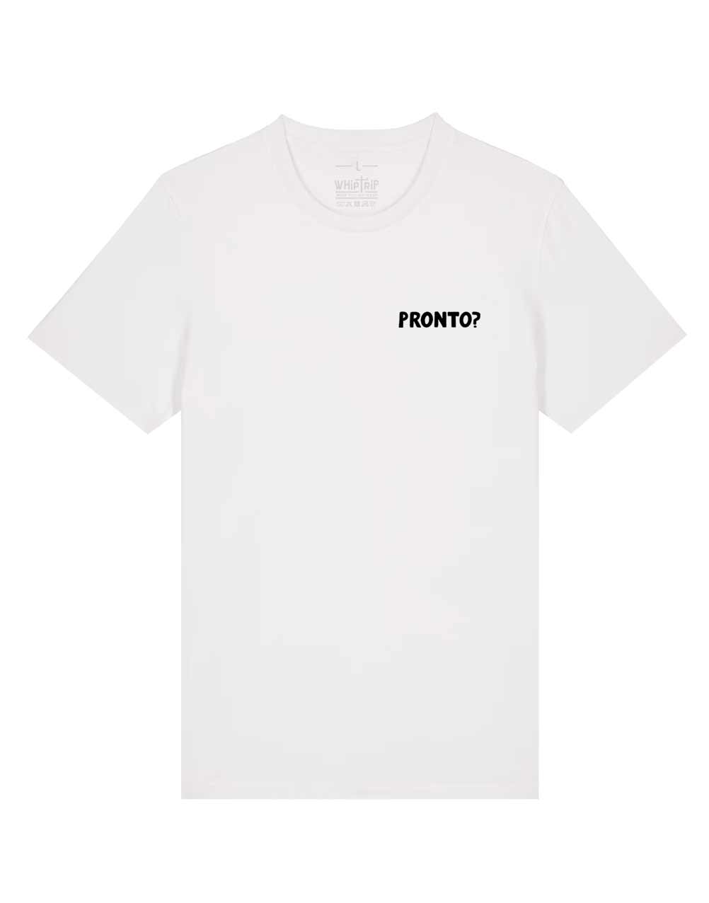 WHIP TILL RIP - Gelati is calling Bio Baumwoll Tshirt Weiss