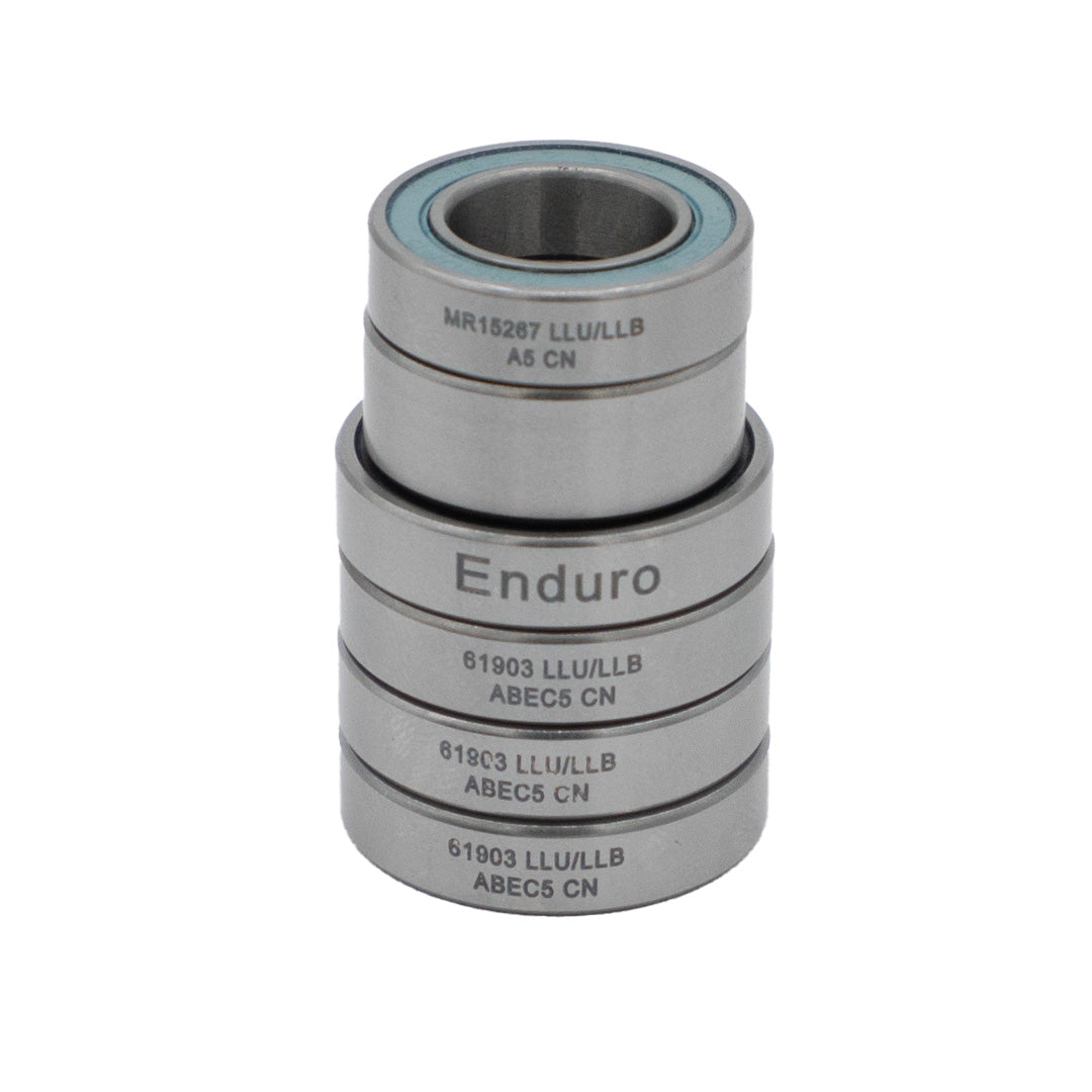 INDUSTRY NINE | MKMB01 Hydra2 - MTN - Full Bearing Kit - 15mm Front Hub - XD/HG/SS