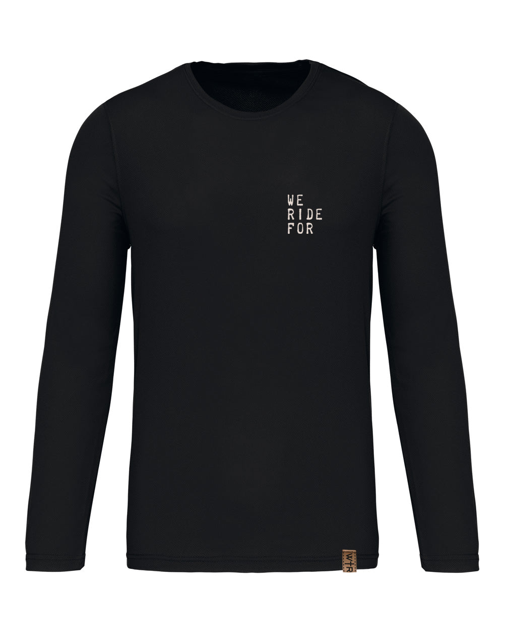 WHIP TILL RIP | Longsleeve Ridingshirt Unisex - Coffee & Cake