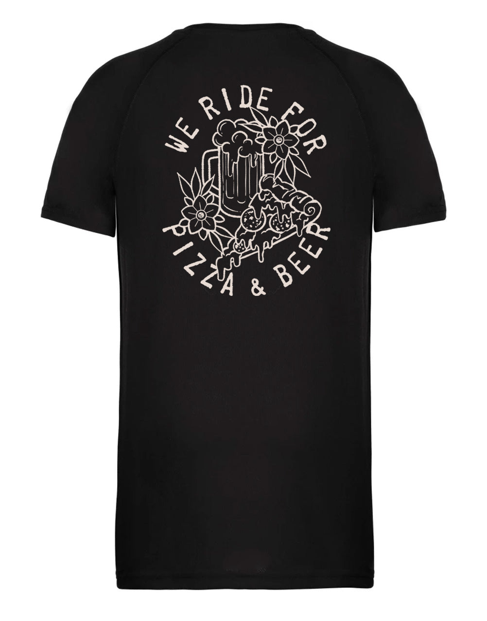 WHIP TILL RIP | Ridingshirt UNISEX - We Ride For Pizza & Cake