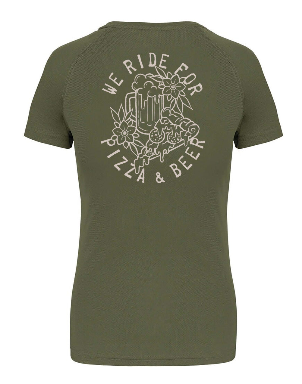 WHIP TILL RIP | Ridingshirt Frauen - We Ride For Pizza & Beer